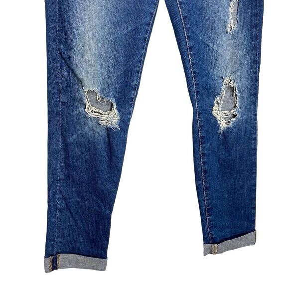 AG Adriano Goldschmied Jeans Womens 26 (28x25.5) The Stilt Roll Up Distressed - Picture 4 of 9